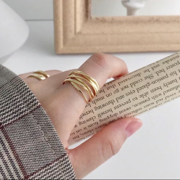 🌙Minimalist open Sterling silver ring - Picture 6 of 6